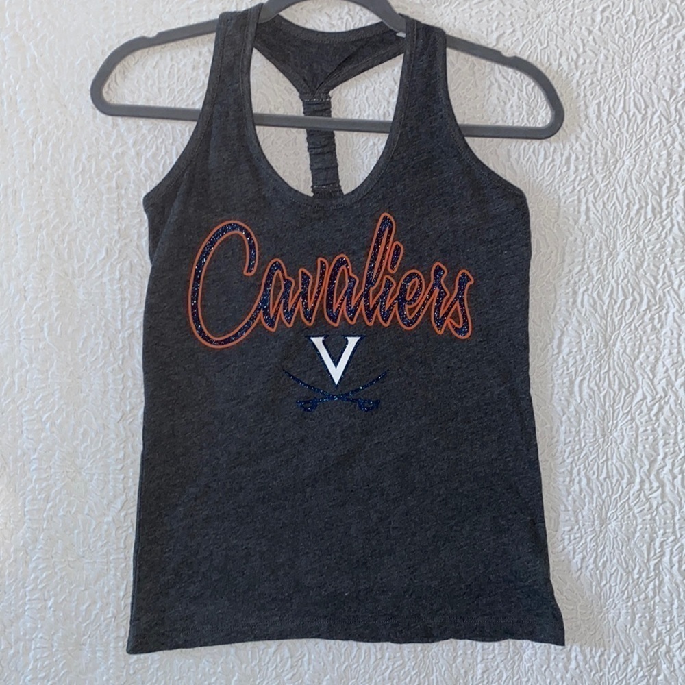 Pressbox By Royce Apparel Cavaliers Racer-Back Tank Top